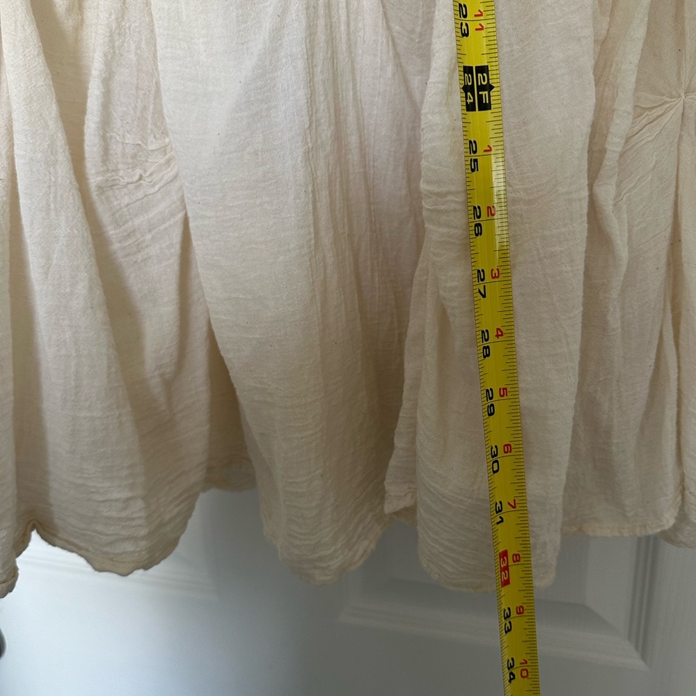 Cream Shabby Chic Maxi Skirt - Picture 3 of 6
